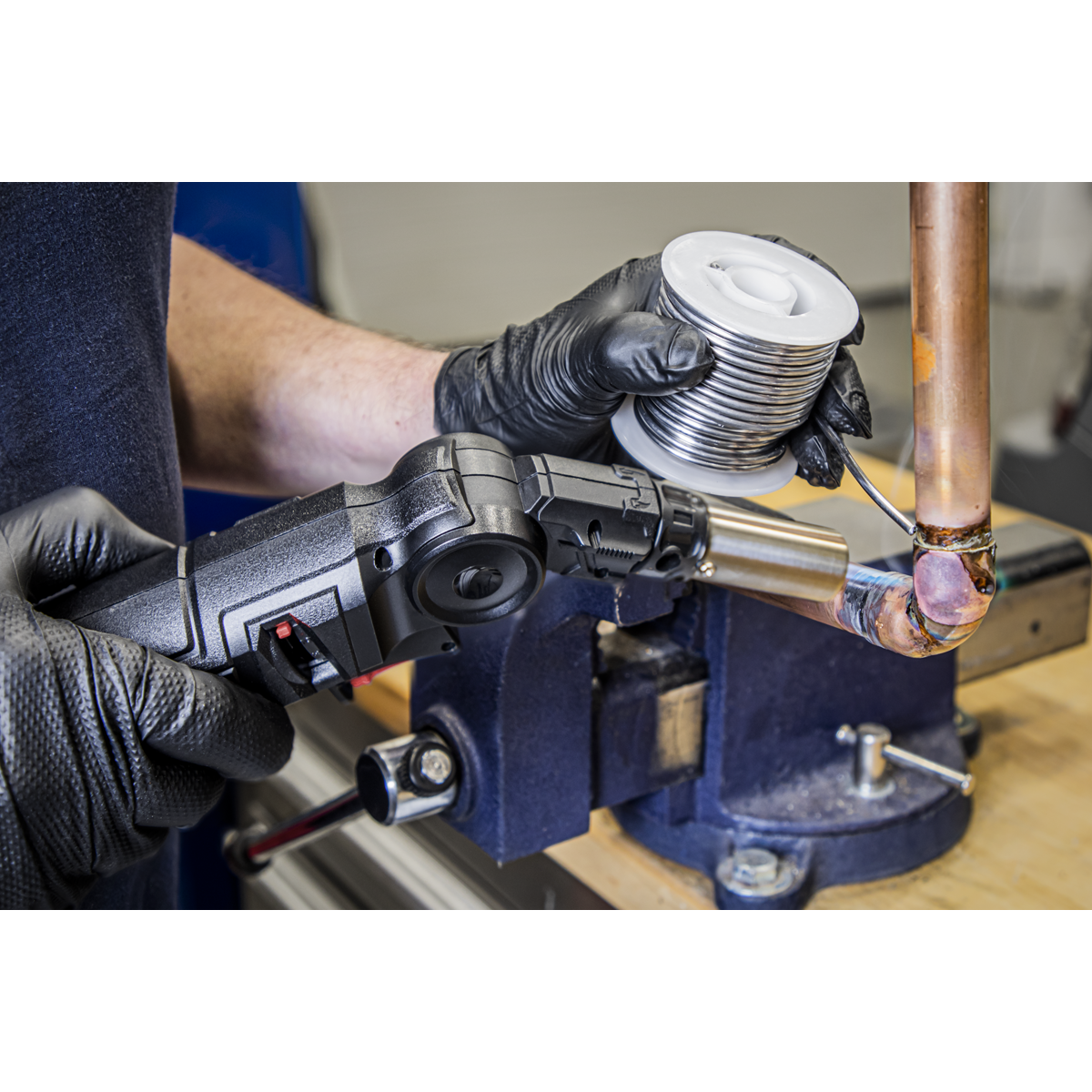 Premier Heavy-Duty Butane Indexing Soldering Torch