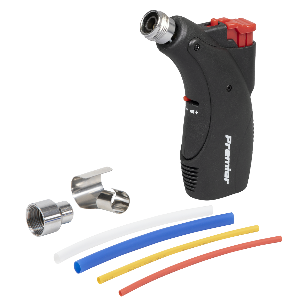 Premier Micro Butane Hot Air Blower/Heating Torch with Heat Shrink Tubing