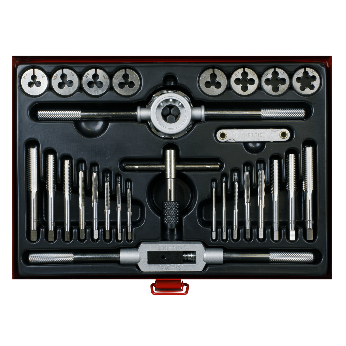 Metric Tap & Die Set Split Dies 28pc