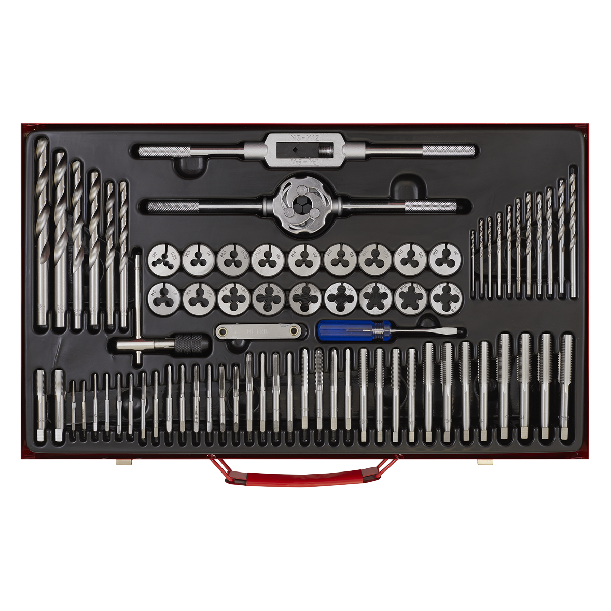 Metric Tap & Die Set Split Dies 76pc