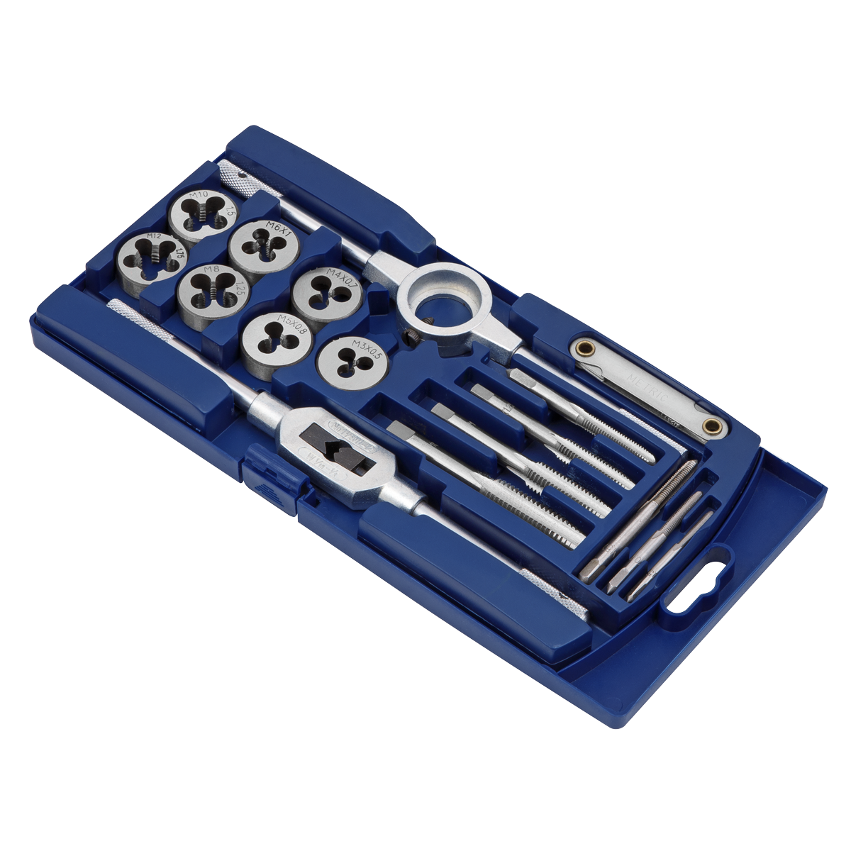 Metric Tap & Die Set 17pc