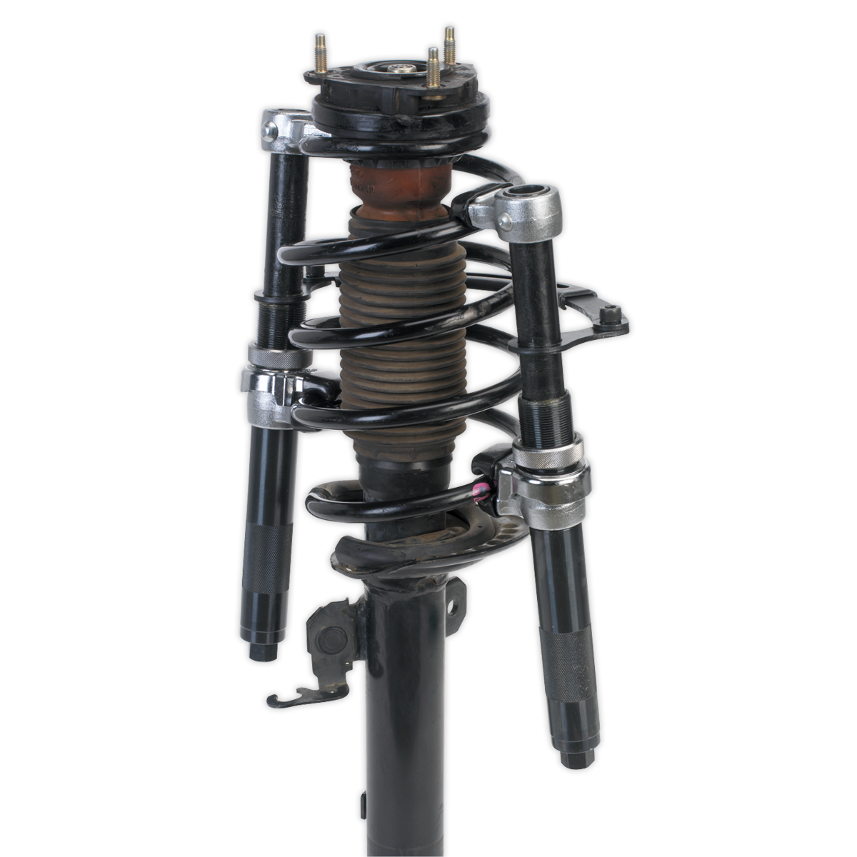 Heavy-Duty Coil Spring Compressor Set 1200kg 2pc