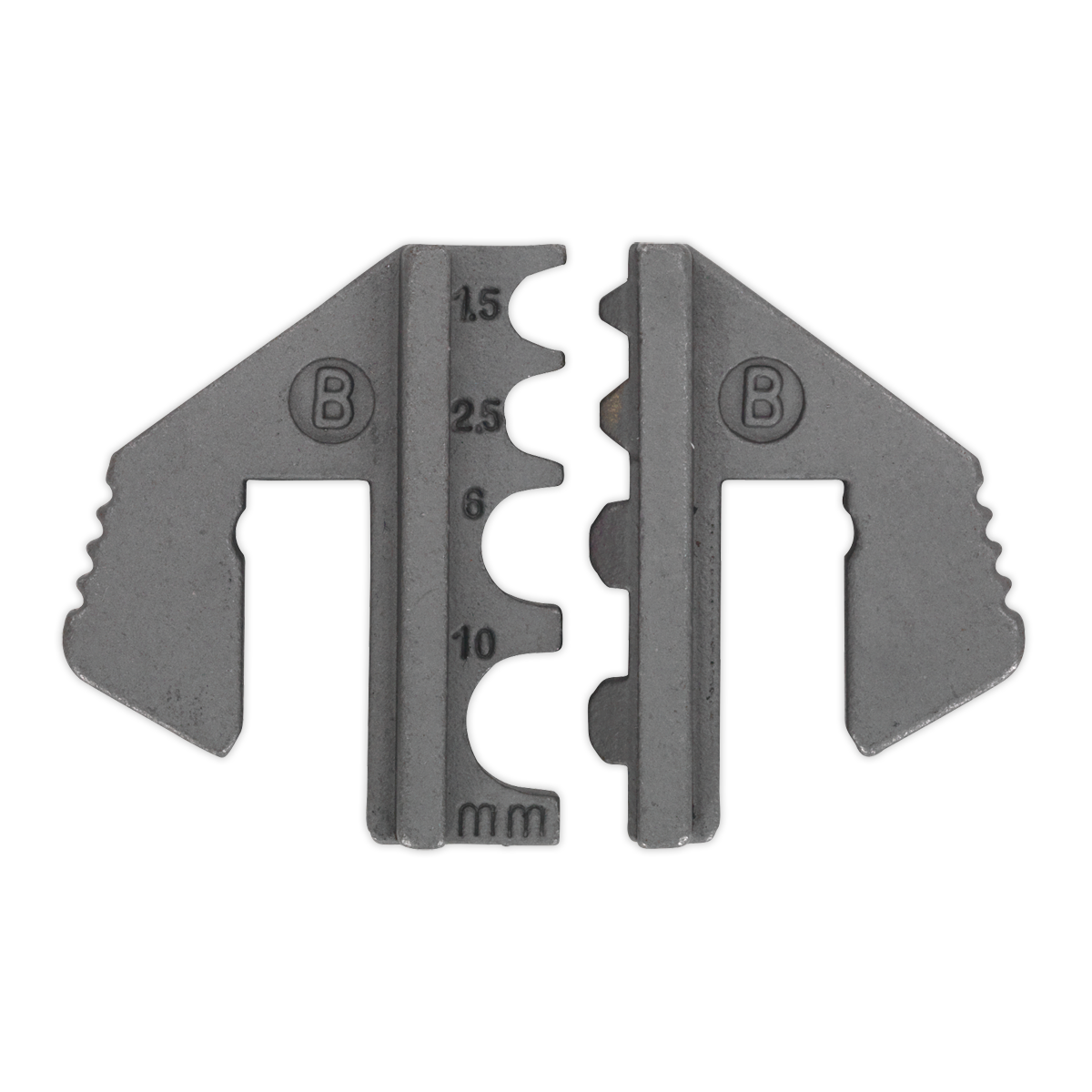 Non-Insulated Terminal Crimping Jaws