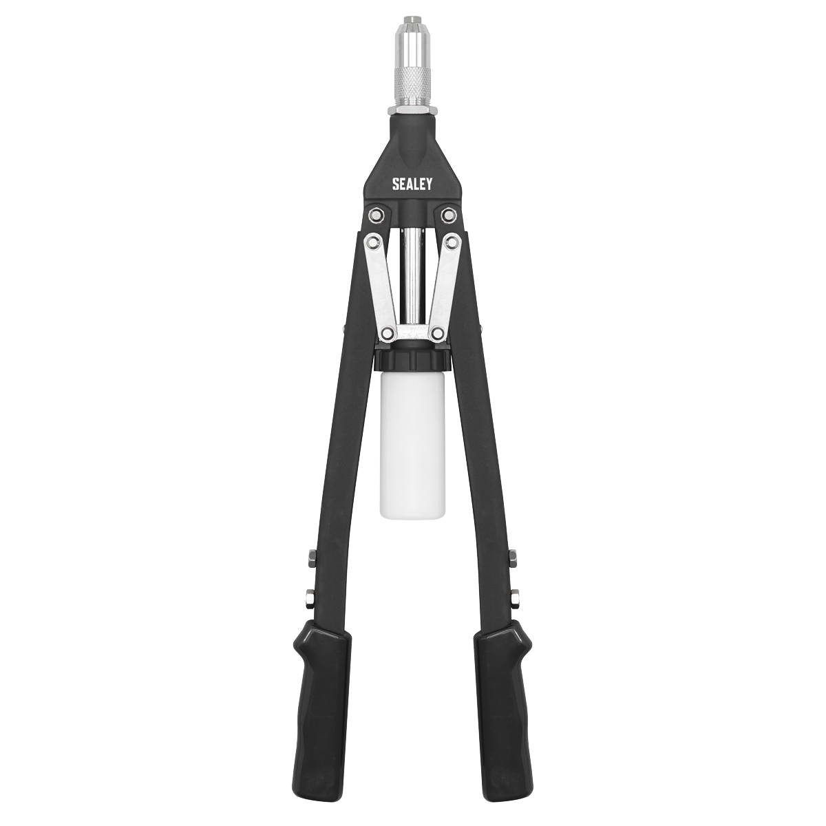 Heavy-Duty Long-Arm Riveter with Collection Bowl