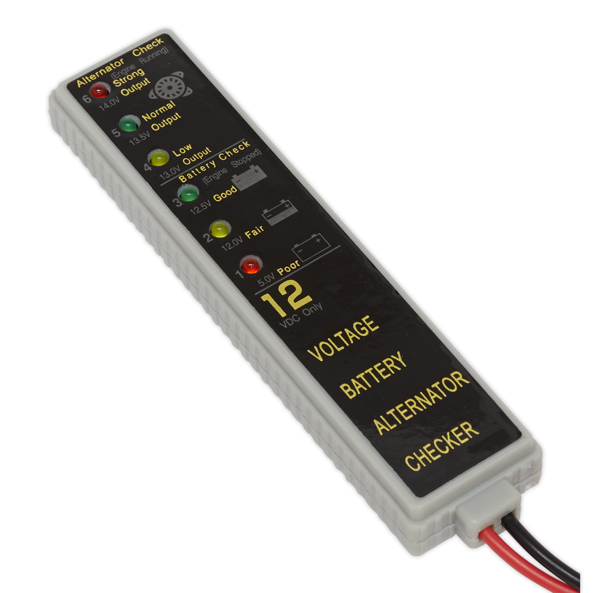 LED Battery & Alternator Tester 12V