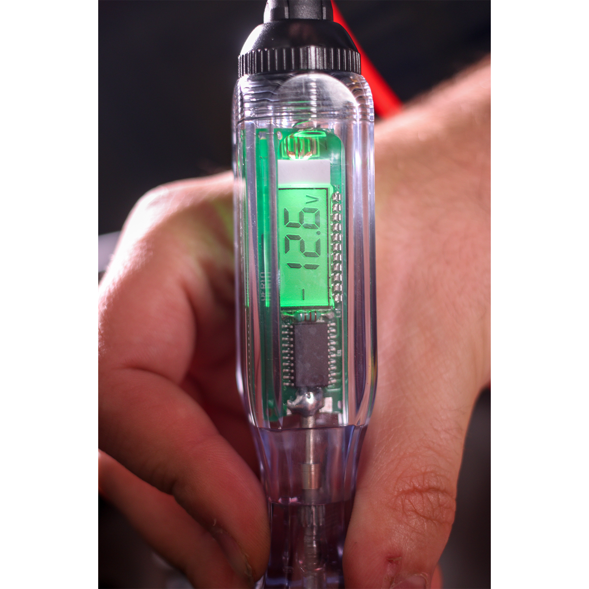 Integrated Test Light/Voltmeter 3-48V