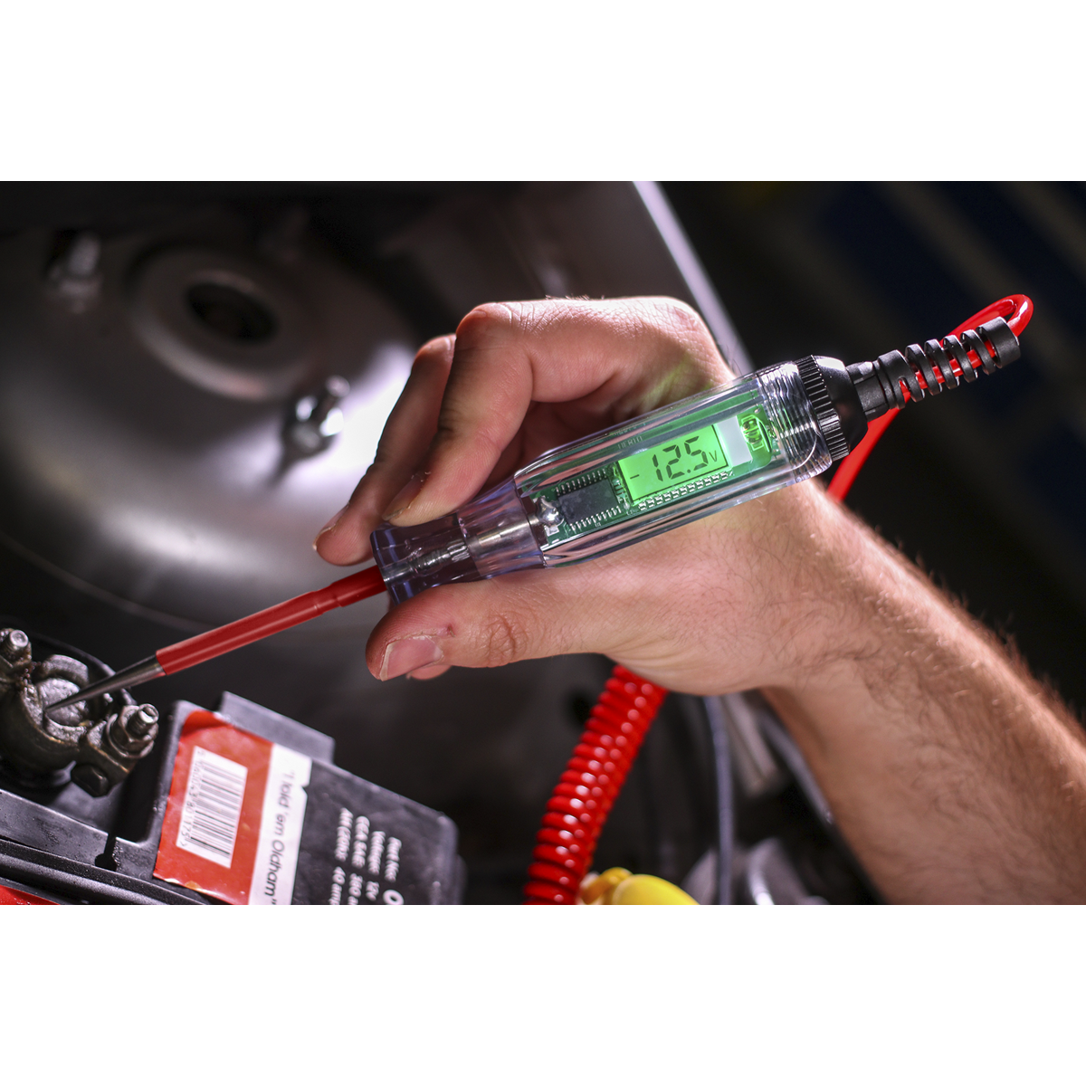 Integrated Test Light/Voltmeter 3-48V