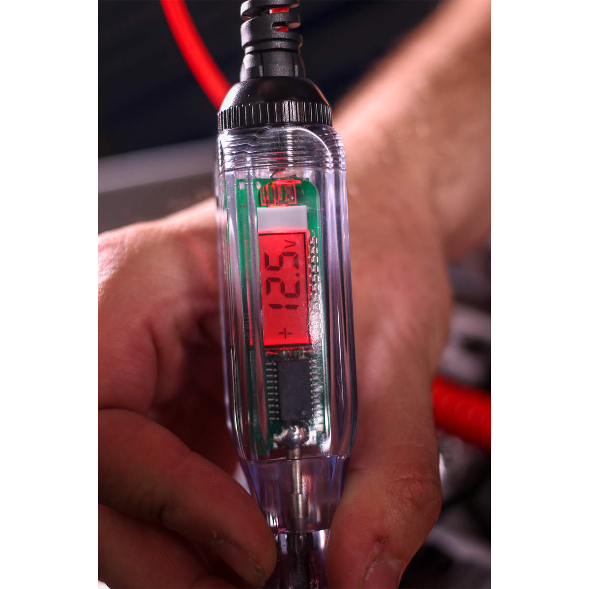 Integrated Test Light/Voltmeter 3-48V