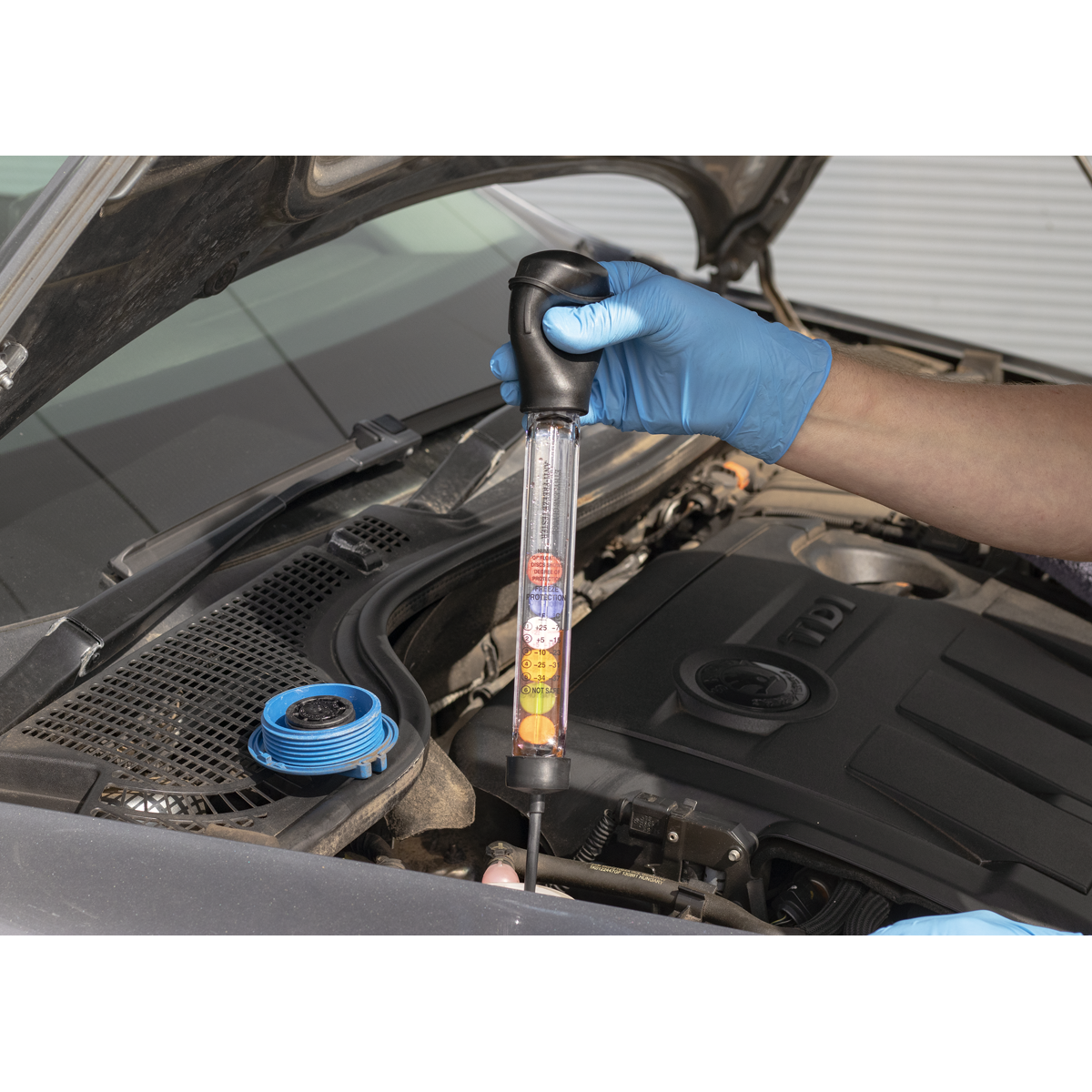 Disc Type Ethylene Glycol Antifreeze Tester
