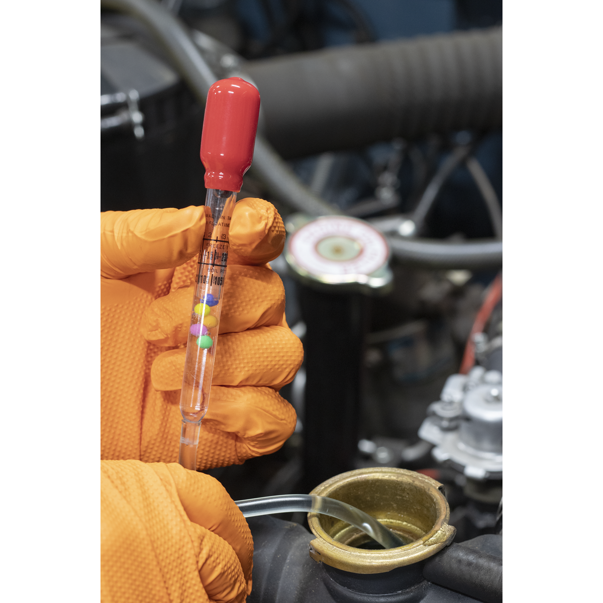 Ball Type Ethylene Glycol Antifreeze Pocket Tester