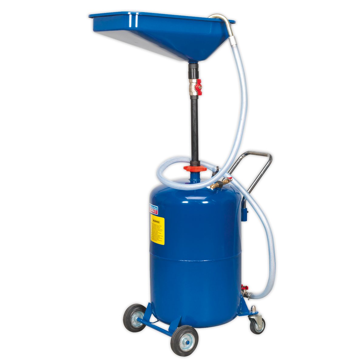 Air Discharge Mobile Waste Oil Drainer 65L