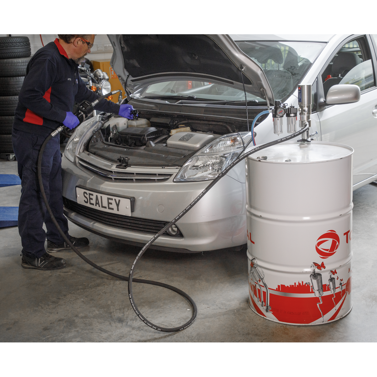Air Operated Oil Dispensing Pump Station