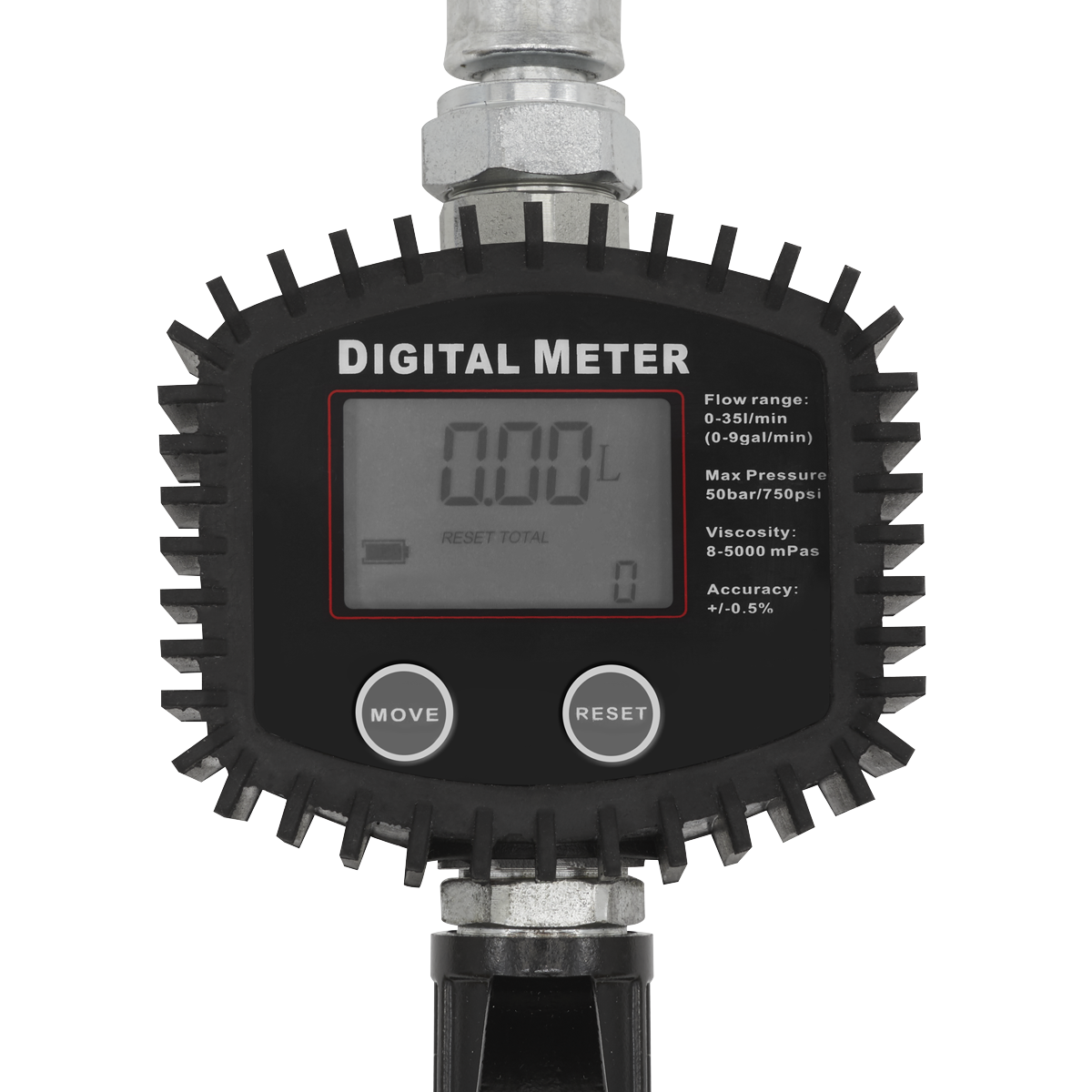 Oil Hose End Gun with Digital Meter