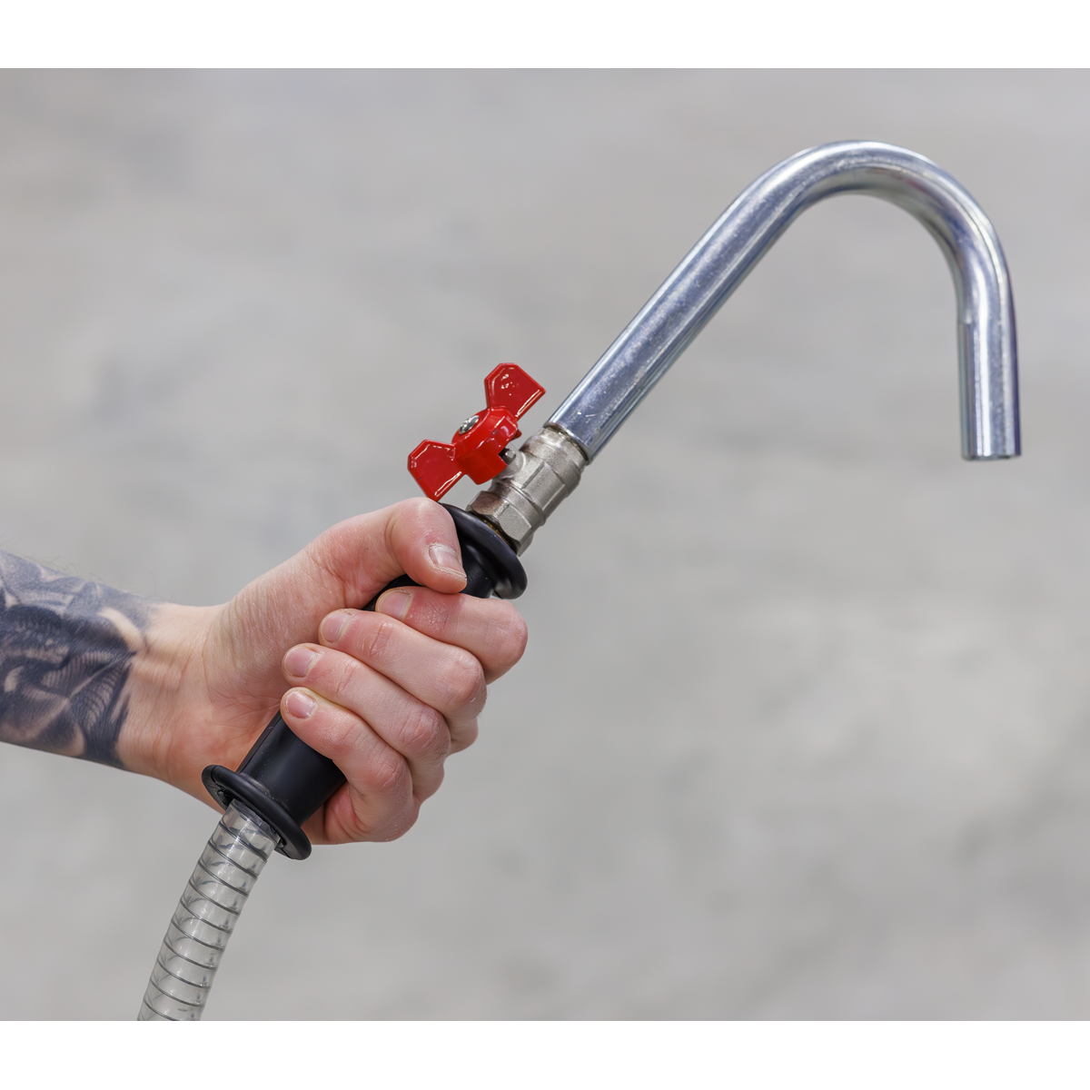 Air Discharge Mobile Oil Drainer with Probes 35L