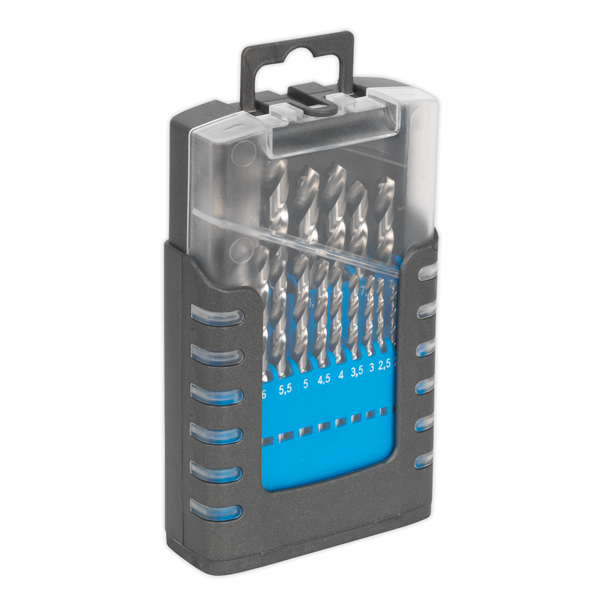HSS Fully Ground Drill Bit Set 19pc