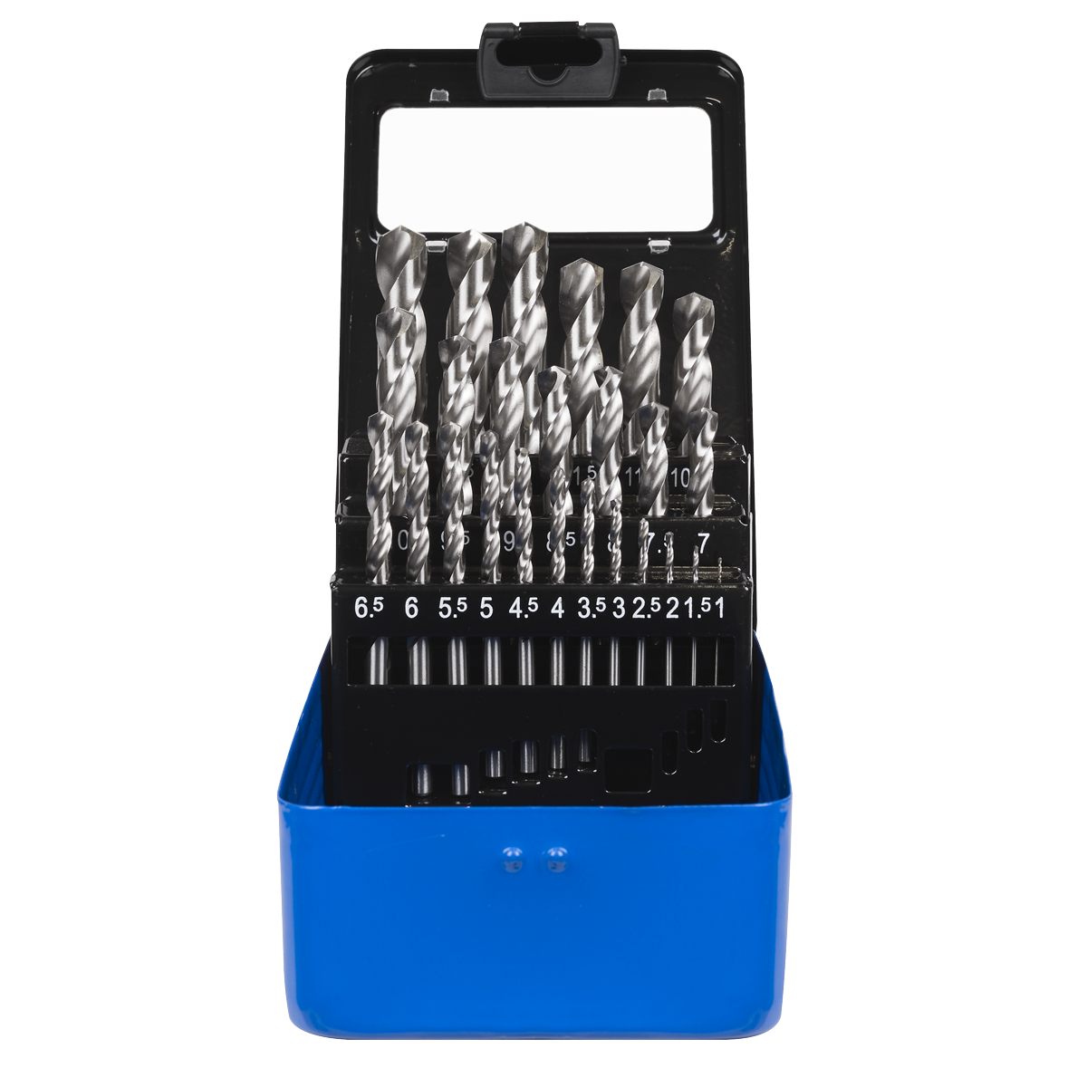HSS Fully Ground Drill Bit Set 25pc