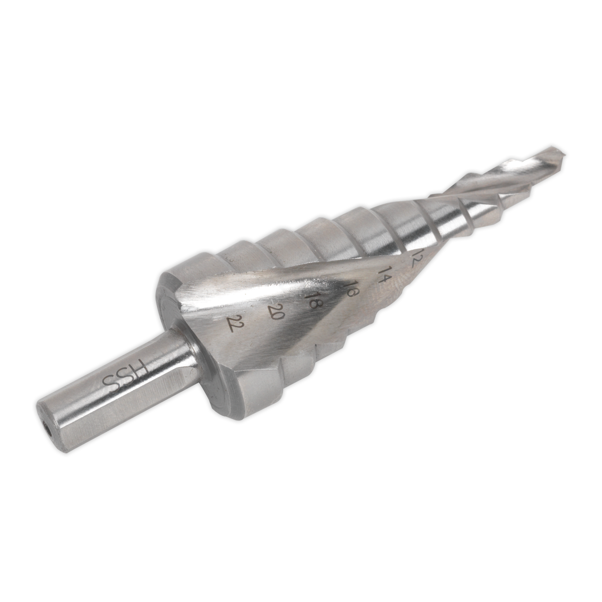 Double Spiral HSS 4341 Step Drill Bit