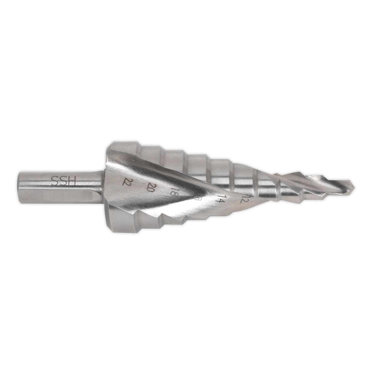 Double Spiral HSS 4341 Step Drill Bit