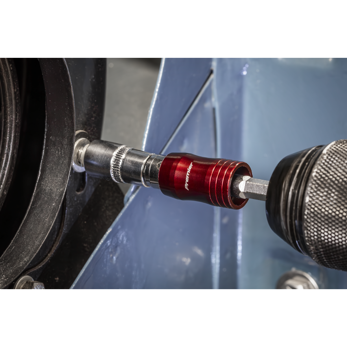 Premier 2-in-1 Quick Chuck Bit & Socket Holder