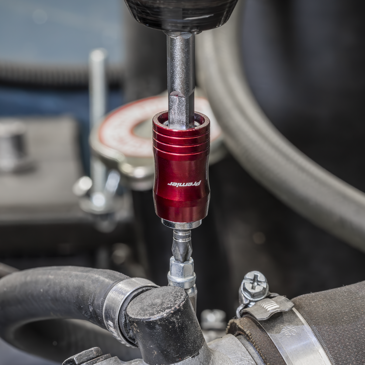 Premier 2-in-1 Quick Chuck Bit & Socket Holder