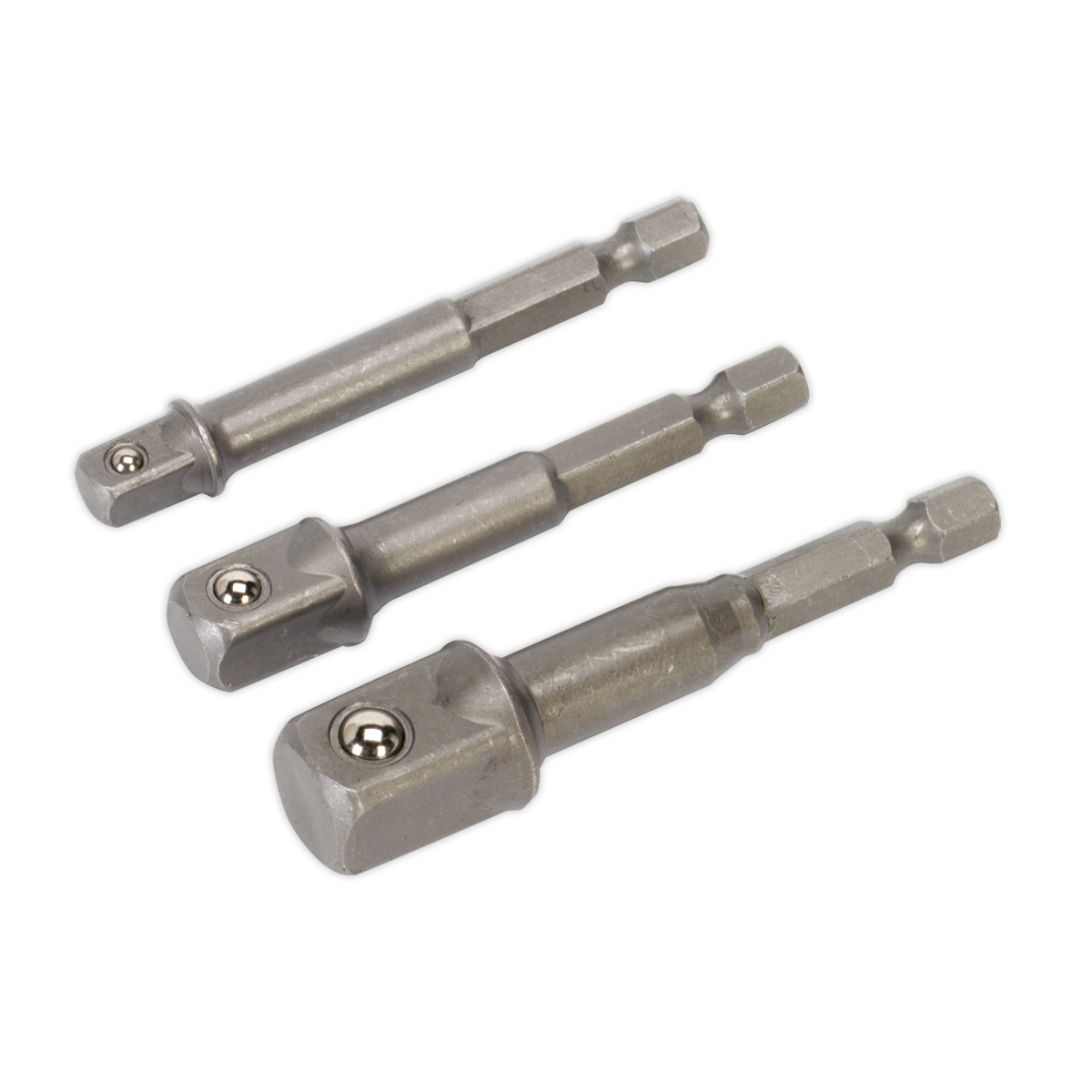 Premier Power Tool Socket Adaptor Set 3pc