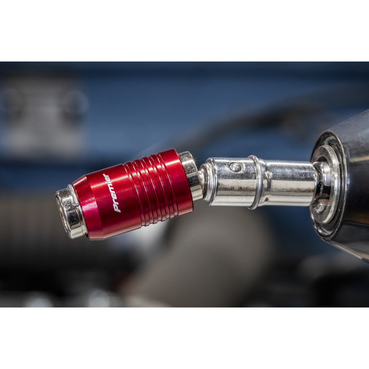Premier Pivoting Magnetic Bit Holder 1/4"Hex(M) - 1/4"Hex(F)