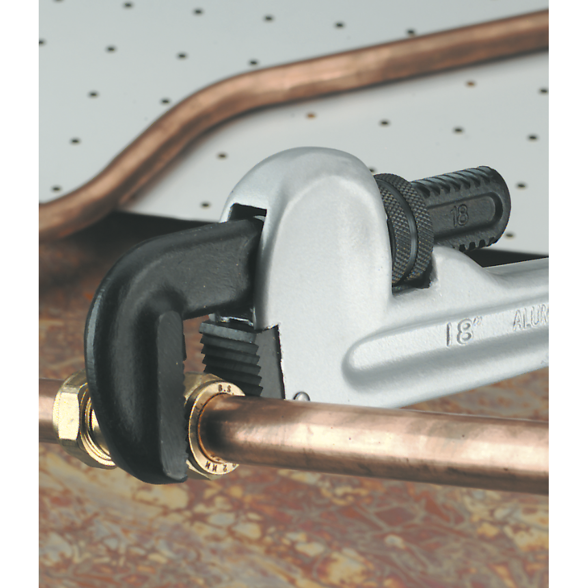 Premier Aluminium Alloy Pipe Wrench European Pattern