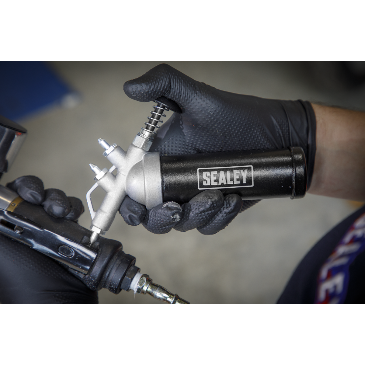 Push Type Mini Grease Gun