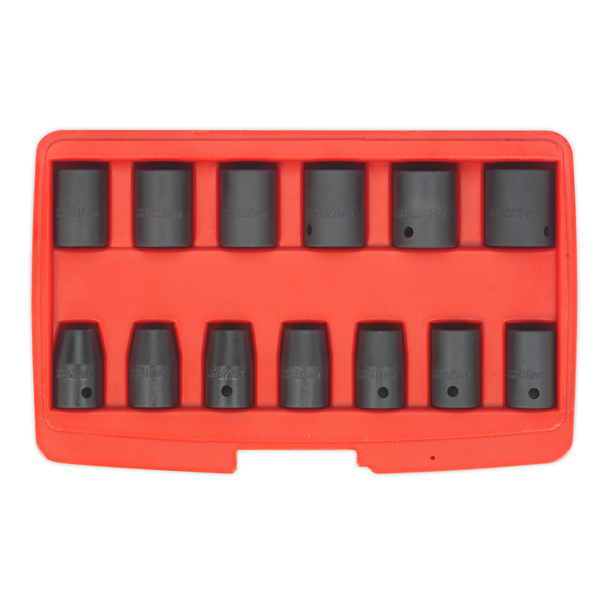 Premier Impact Socket Set 1/2"Sq Drive 13pc