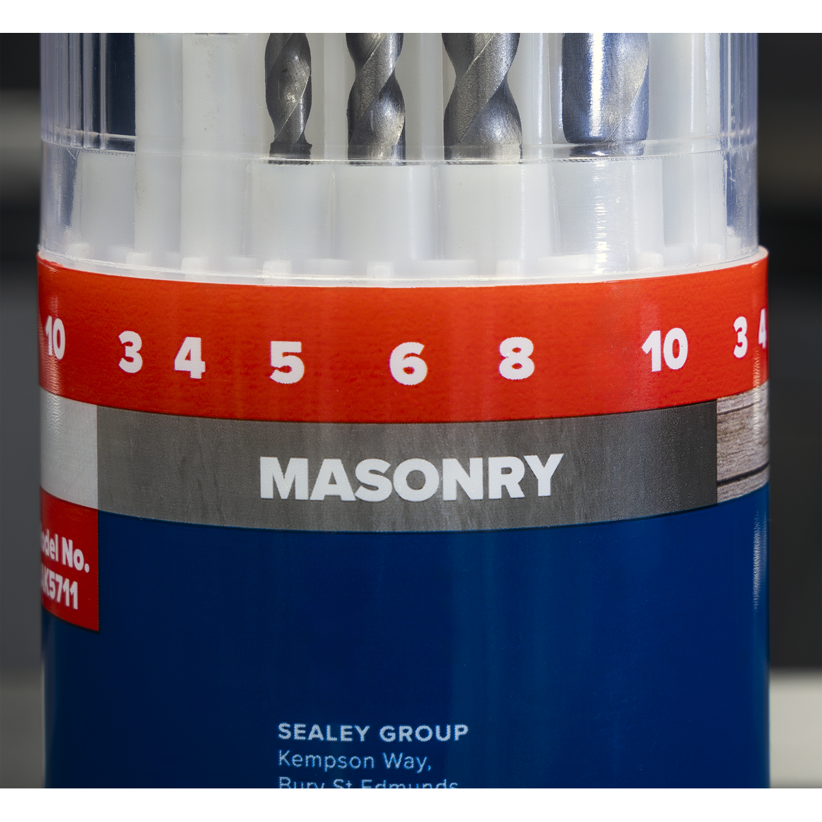 Drill Bit Sets Combination Display Box of 6