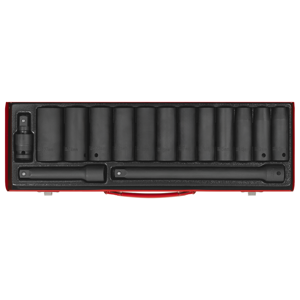 Premier Deep Impact Socket Set 1/2"Sq Drive 15pc