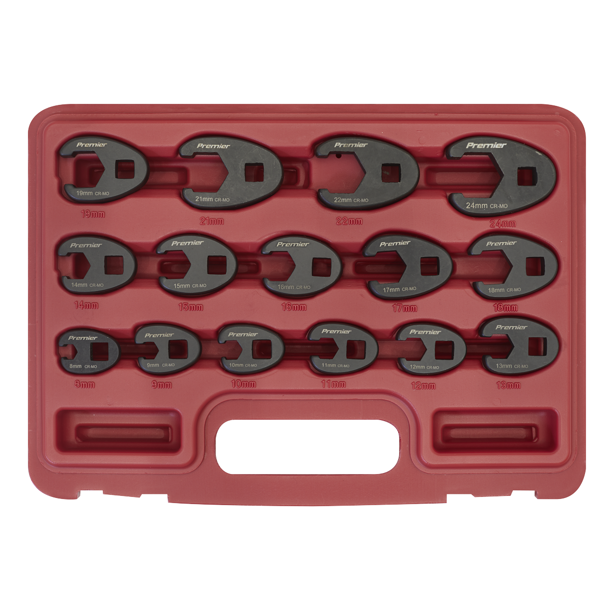 Premier Crow's Foot Spanner Set 3/8"Sq Drive 15pc