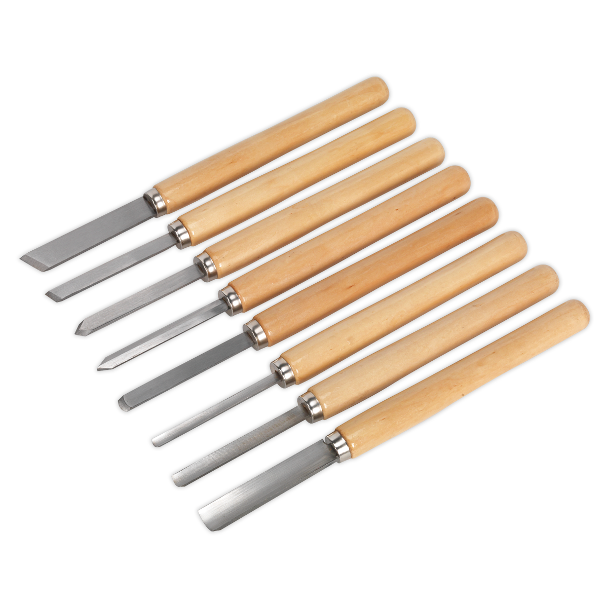 Wood Turning Chisel Set 8pc