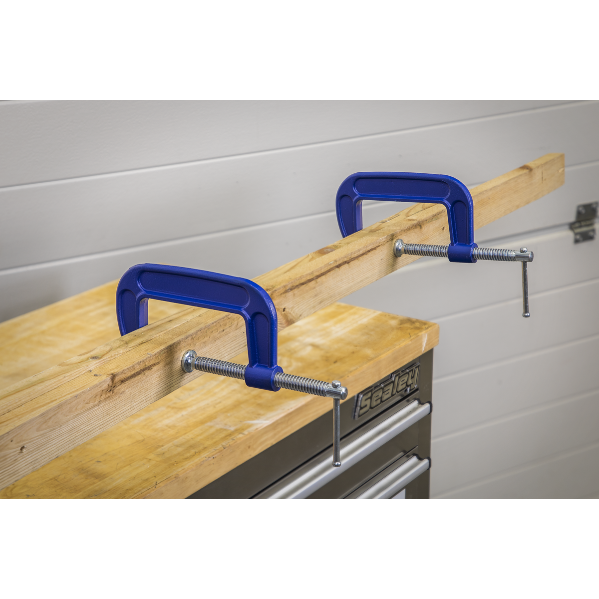 G-Clamp Set 75mm & 100mm 4pc