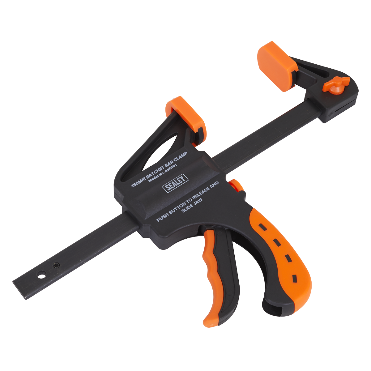 Ratchet Bar Clamp Set 150mm 4pc