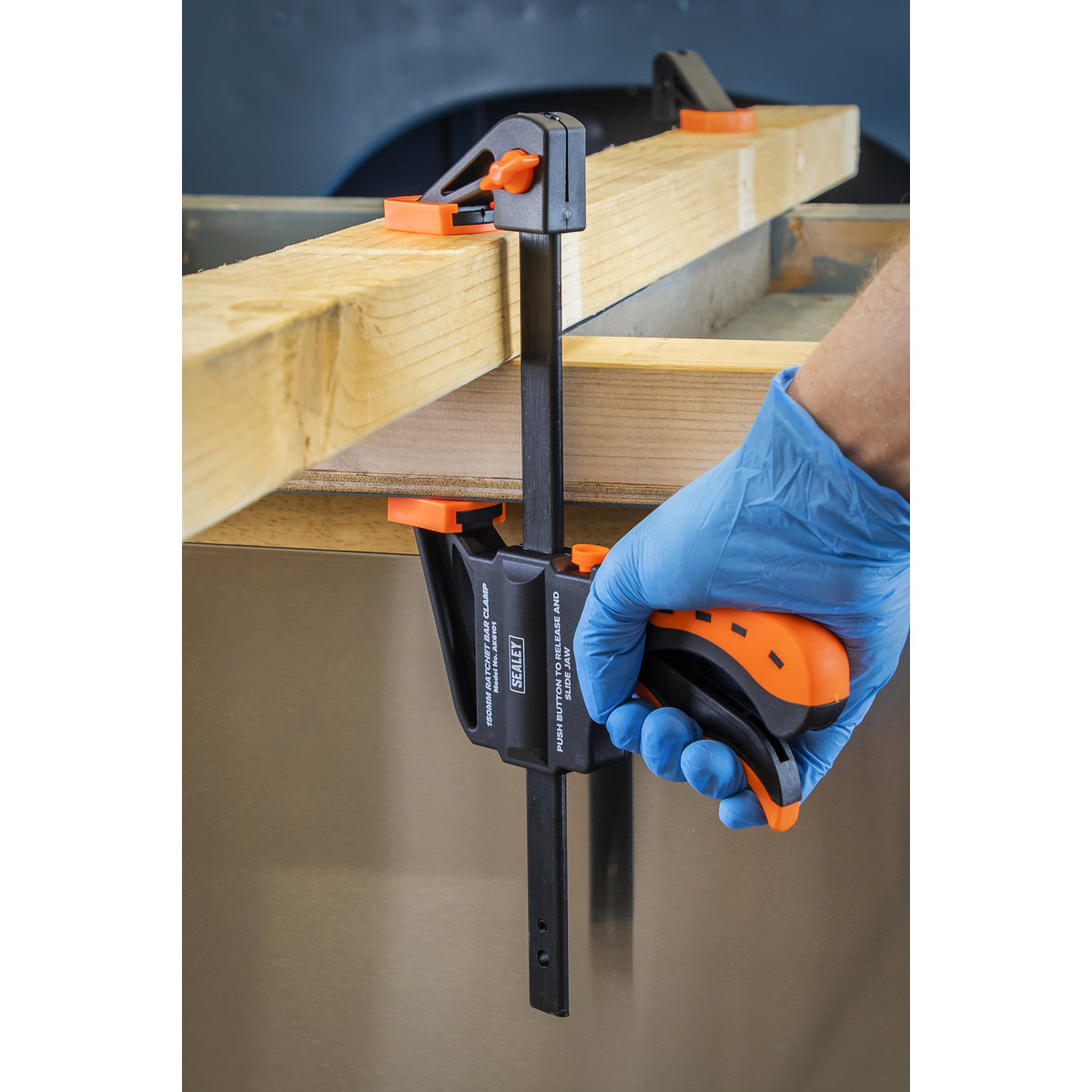 Ratchet Bar Clamp 150mm