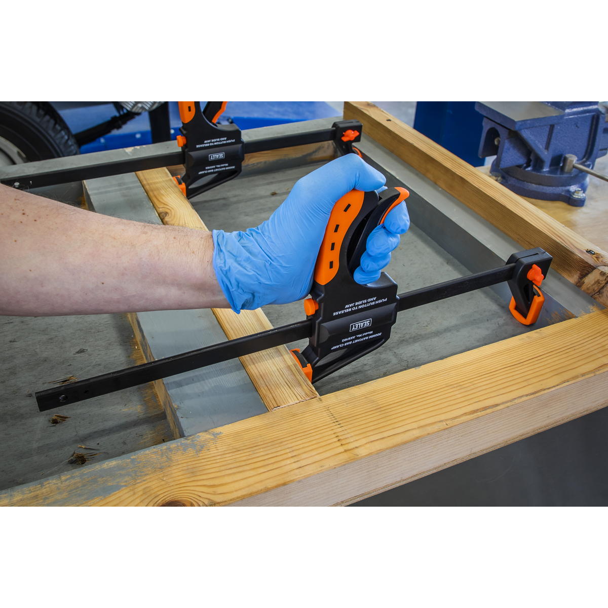 Ratchet Bar Clamp 300mm
