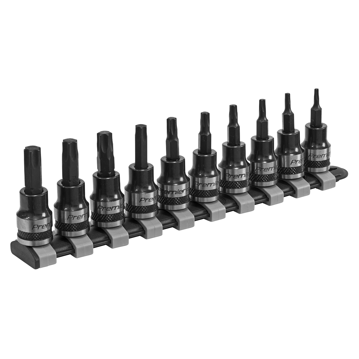Premier TRX-Star* Socket Bit Set 3/8"Sq Drive 10pc