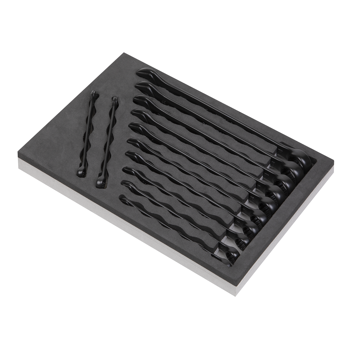 Premier Black Combination Spanner Set