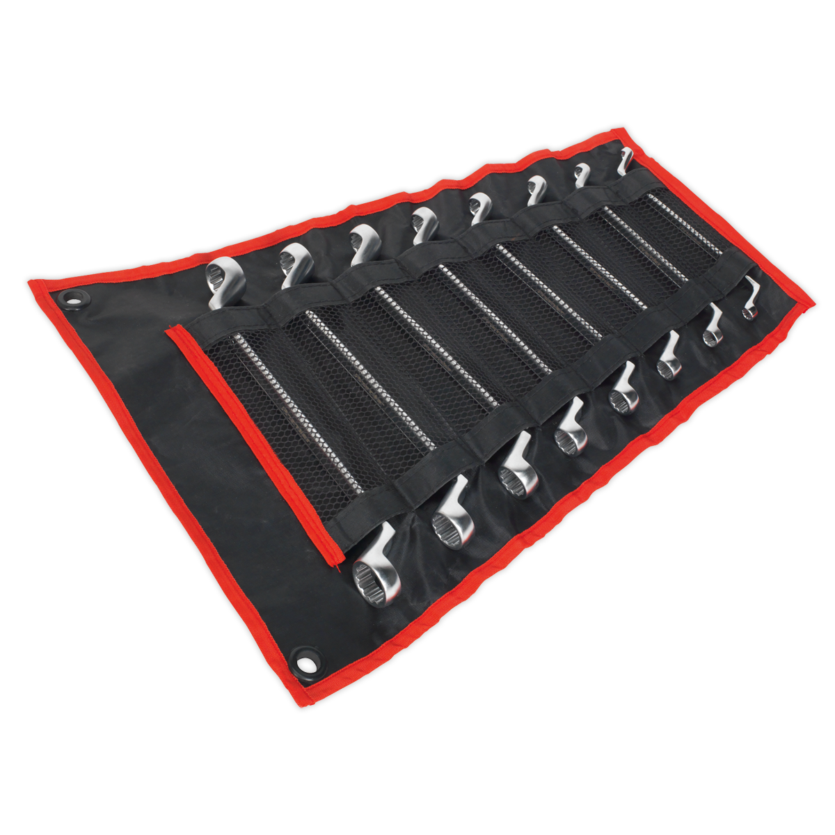 Premier Offset Double End Ring Spanner Set 8pc