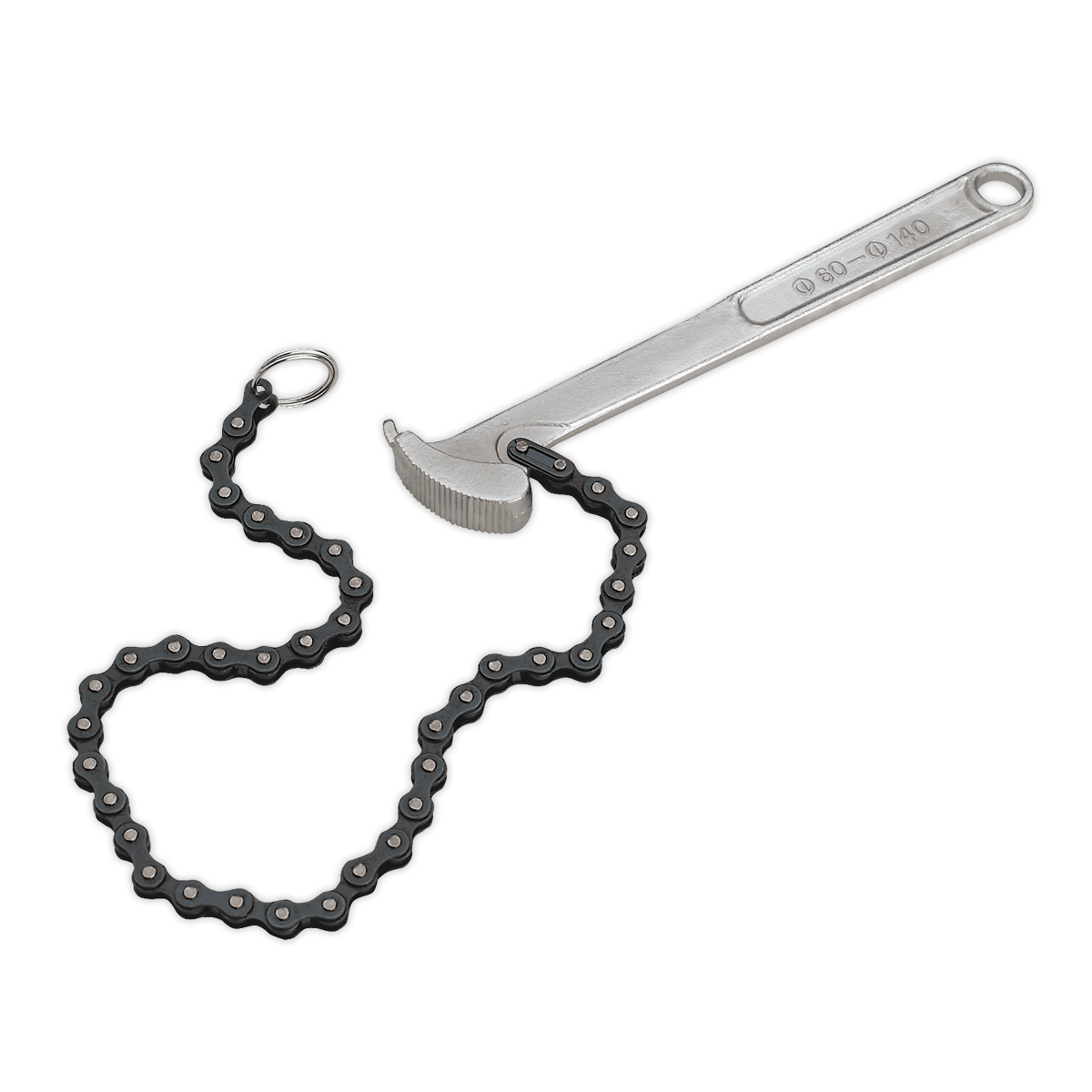 Oil Filter Chain Wrench 60-140mm Capacity