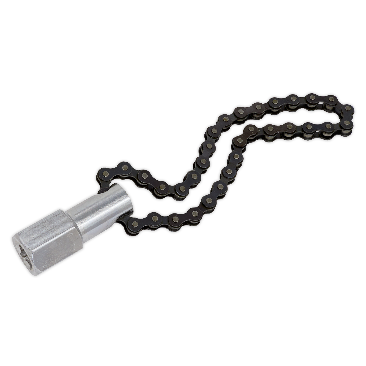 Oil Filter Chain Wrench 1/2"Sq Drive 120mm Capacity