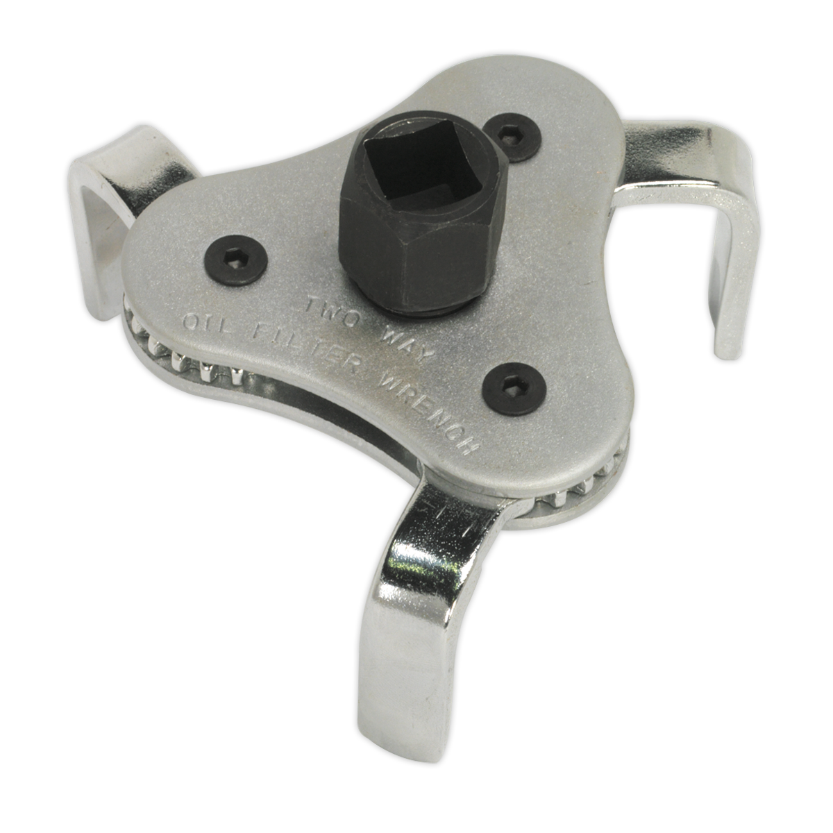 Oil Filter Claw Wrench 3/8" & 1/2"Sq Drive 63-103mm Capacity