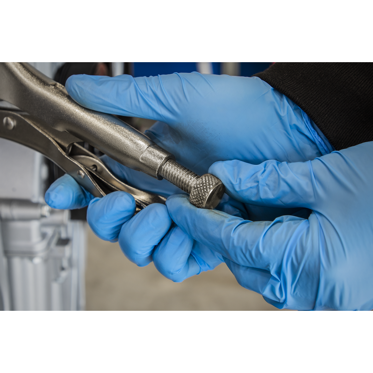 Angled Oil Filter Locking Pliers 45-130mm Capacity