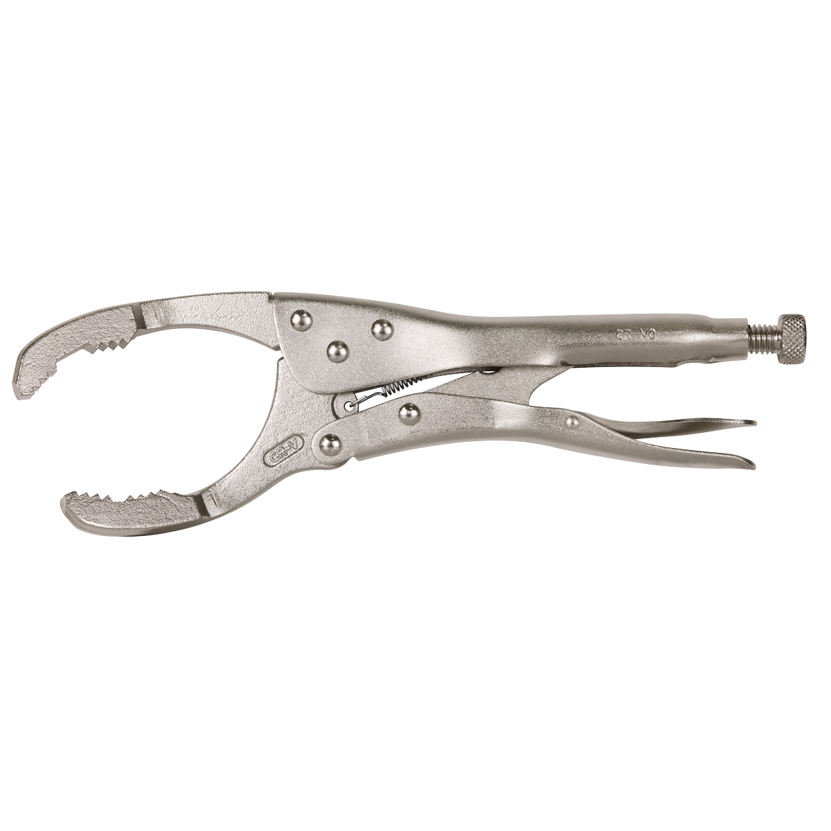 Angled Oil Filter Locking Pliers 45-130mm Capacity
