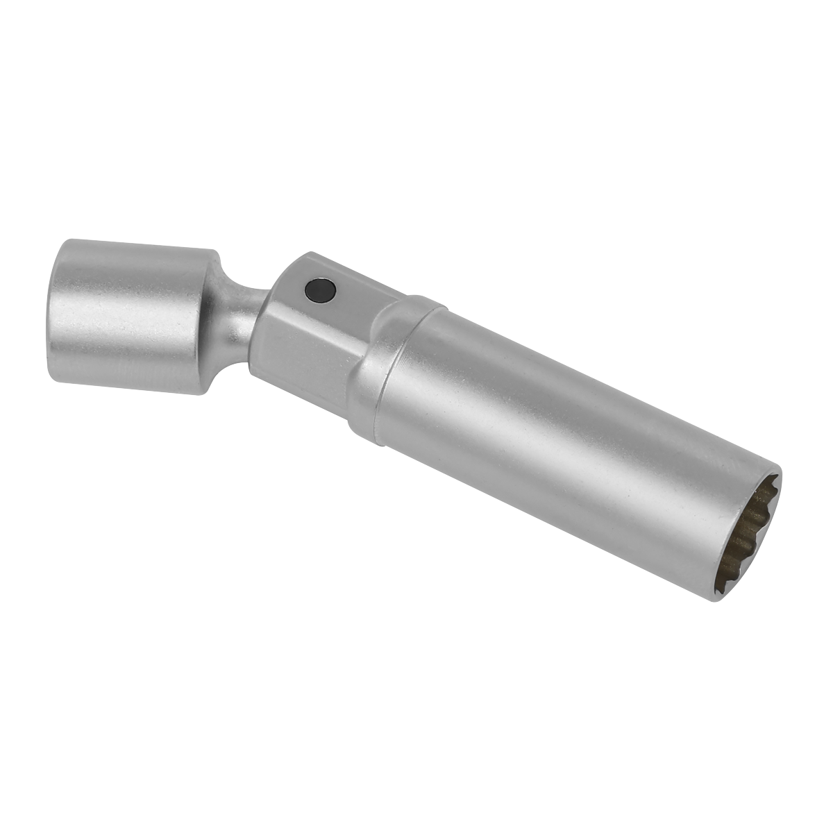 Spark Plug Socket with Universal Joint 3/8"Sq Drive 12-Point 14mm