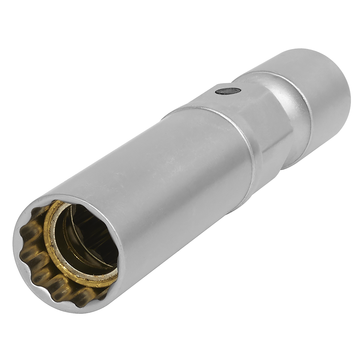 Spark Plug Socket with Universal Joint 3/8"Sq Drive 12-Point 14mm