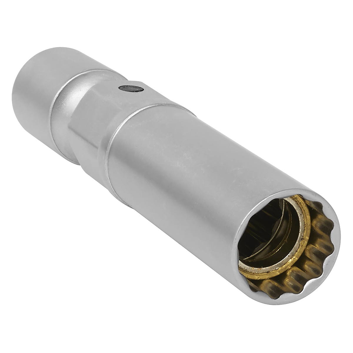 Spark Plug Socket with Universal Joint 3/8"Sq Drive 12-Point 14mm