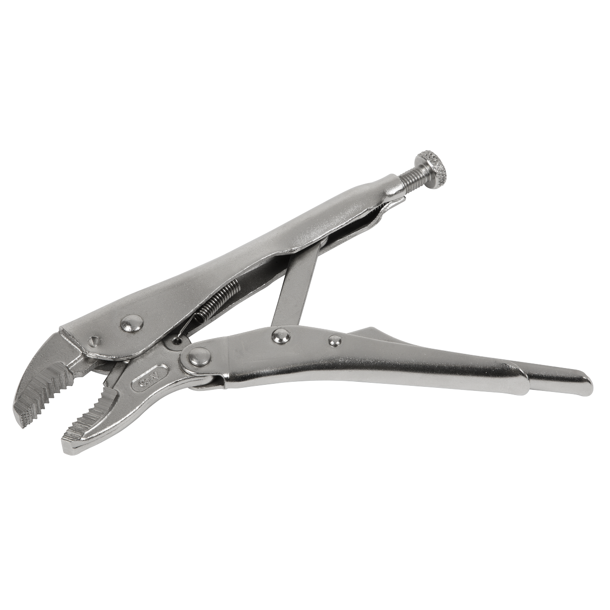 Premier Locking Pliers Curved Jaws 185mm 0-38mm Capacity
