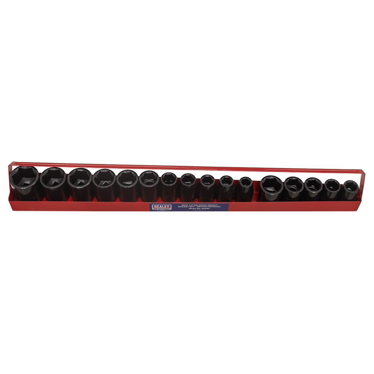 Premier Metric/Imperial Impact Socket Set 1/2"Sq Drive 16pc